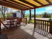 Terrasse mobil-home 2 Camping Chez Gendron (added by manager 02 May 2024)