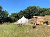 The bell tent private space (added by manager 17 Apr 2024)