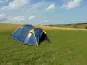 Pitched 4 man tent (added by manager 20 Jul 2021)