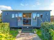 Pool House shepherd's hut