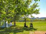Spacious pitches