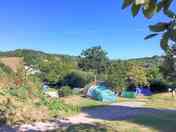 Camping pitches