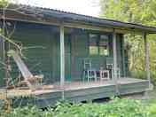 A rustic hut in your own private woodland