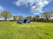 Spacious grass pitch