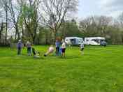 Guests enjoying the day