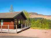 Buzzard chalet on the Portnellan Estate