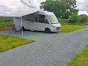 Electric hardstanding touring pitch