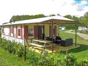 Safari tent exterior