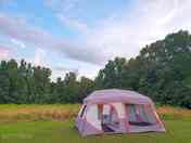 Lots of space for your tent
