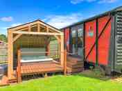 Private hot tub outside your door