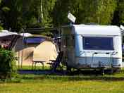 Touring pitches with room for an awning