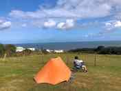 View from the campsite