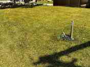 Electric points on the grass pitches
