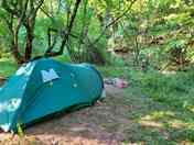Overlooking the stream, this is just what we were looking for.