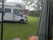 Grass pitches for tourers