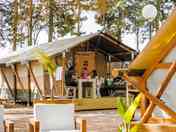 Safari tent decking