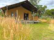 Open-plan safari tent