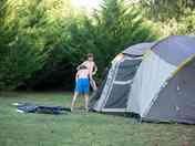 Tent pitch