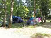 There's plenty of space for your camping equipment