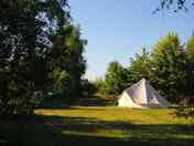 Shared pitch at the site