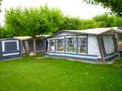 Spacious grass pitches