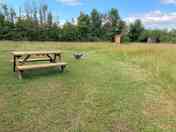View from Owl's Lookout pitch to the facilities
