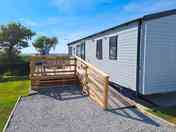 Wooden decking