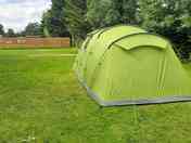 Our tent pitch in Jillys Glade