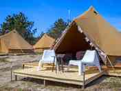 Tipi with decking (added by manager 09 Feb 2023)