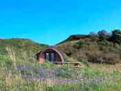 Camping pod exterior