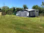 Grass touring pitch