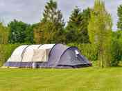 Spacious pitches
