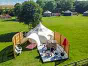 Aurora bell tent