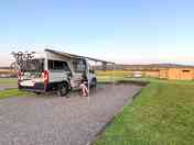 Electric motorhome pitch