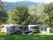 Caravan pitches