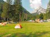 Mountain views from the site