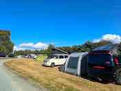 Electric grass pitch