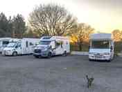 Gravel touring pitches