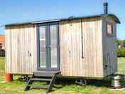 Front of the shepherd's hut
