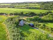 Aerial view celtic pod
