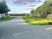 Neatly landscaped pitches