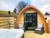 Sun Rise Mega Pod with Hot Tub (added by manager 17 May 2024)
