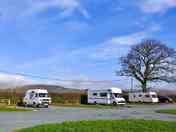 Super pitches - hard standing, water tap and grey waste disposal