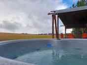 Private hot tub