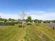 Grass and gravel pitches