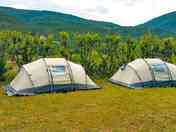 Tents are welcome on site