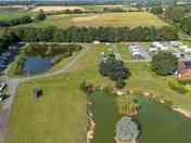 View from above, very clean and looked after site