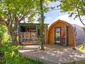 Cariad glamping pod