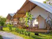 Glamping tents