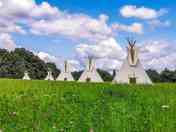 Tipis on the camping field (added by manager 05 Dec 2023)